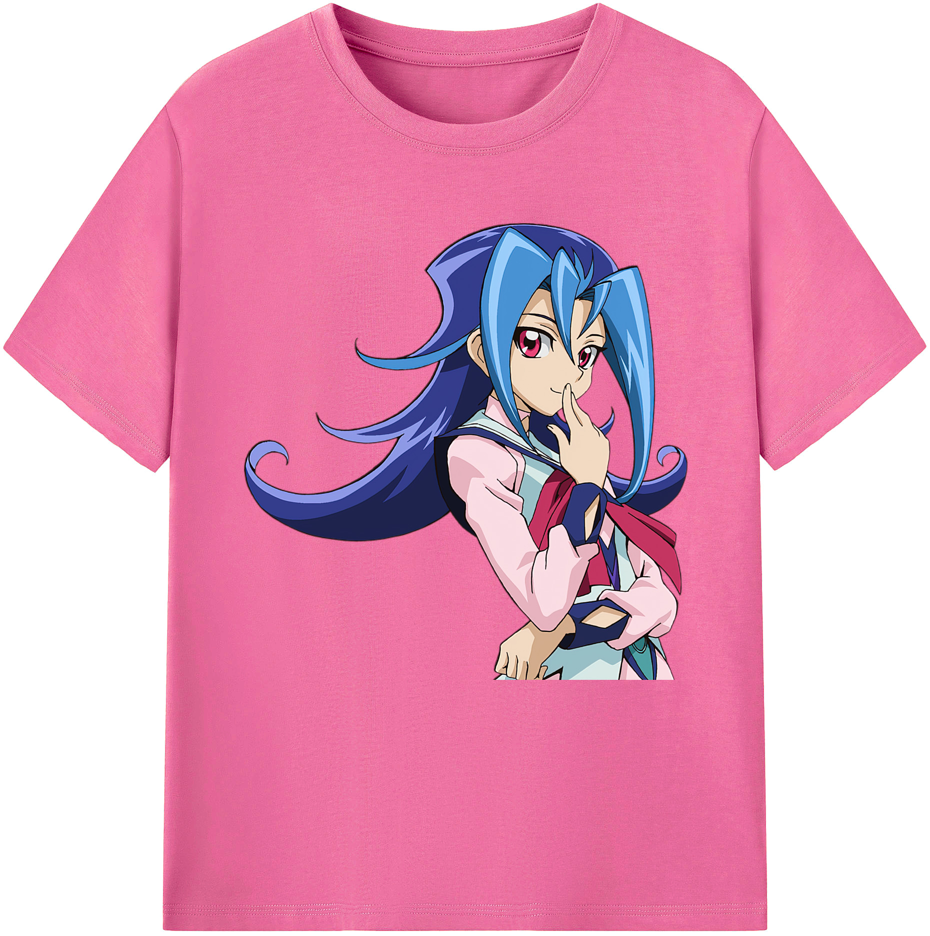 （画像用） 遊☆戯☆王 Yu-Gi-Oh! レディースカジュアルプリントTシャツ（綿100％）